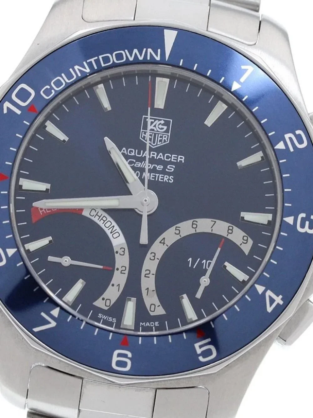 TAG HEUER Aqua Racer Caliber S Regatta CAF7110.BA0803 Quartz Men's Watch_965392